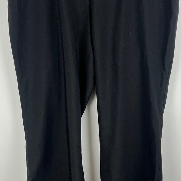 Michel Studio Collection Emma Chino Pants Size 20P Black Waist 42in Inseam 30in - Picture 3 of 9